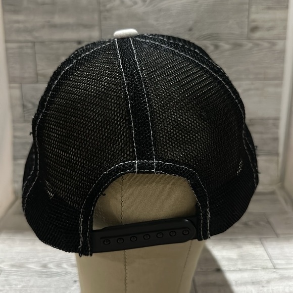 Jack Daniel’s black distressed trucker baseball cap hat - Picture 4 of 7